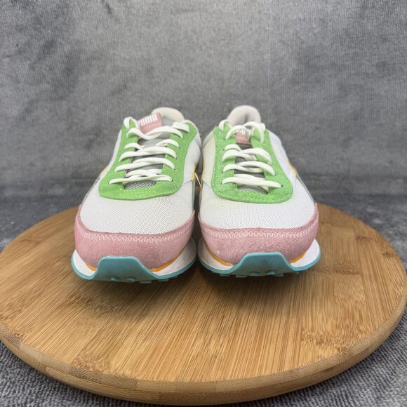 Puma Rider FV Shoes Womens Size 8.5 White Multi Pastel Sneakers 382281-01 - Picture 2 of 10